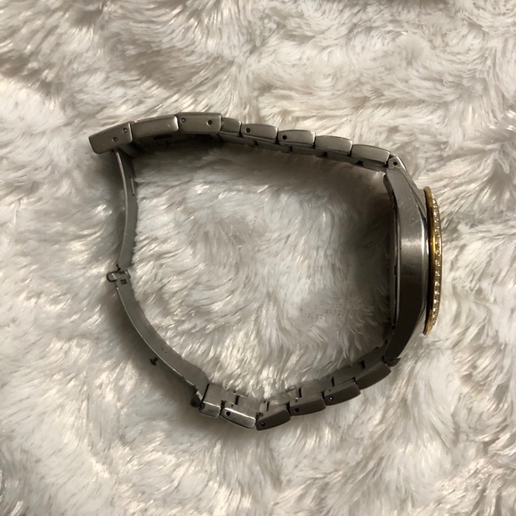 Two-Toned Riley Multifunction Steel Fossil Watch - Picture 3 of 5